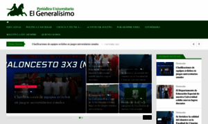 Elgeneralisimo.unica.cu thumbnail