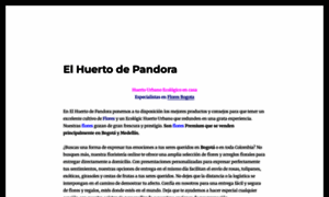 Elhuertodepandora.com thumbnail