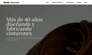 Elialcinturones.com thumbnail