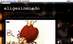 Eligesinmiedo.blogspot.com thumbnail