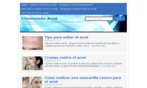 Eliminandoacne.com thumbnail