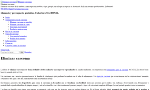 Eliminarcarcomas.com thumbnail