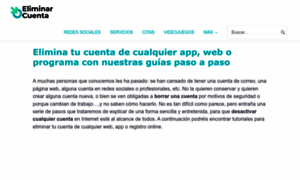 Eliminarcuenta.org thumbnail