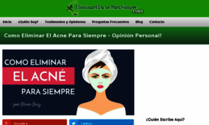 Eliminarelacneparasiempre.com thumbnail