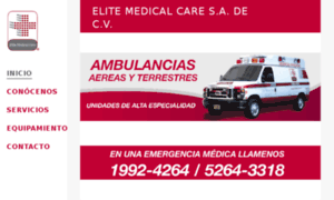 Elitemedicalcare.mx thumbnail