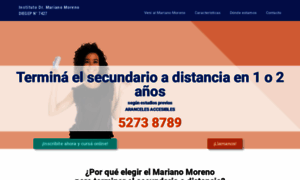 Elmarianomoreno.com.ar thumbnail