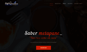 Elmetapanecorestaurant.com thumbnail