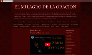 Elmilagrodelaoracion.blogspot.com thumbnail