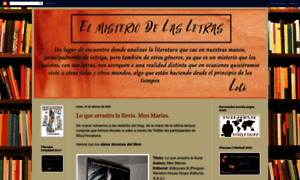 Elmisteriodelasletras.blogspot.com thumbnail