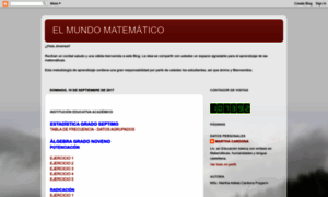 Elmundo-matematico.blogspot.com thumbnail