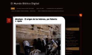 Elmundobiblicodigital.wordpress.com thumbnail