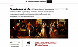 Elnacimientodeclio.wordpress.com thumbnail