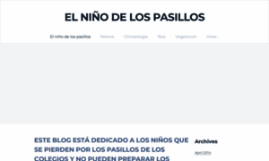 Elninodelospasillos.weebly.com thumbnail