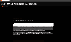 Eloctavo-mandamiento.blogspot.com thumbnail