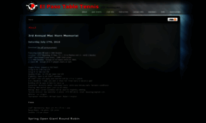 Elpasotabletennis.com thumbnail