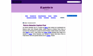 Elpatrontv.blogspot.com thumbnail