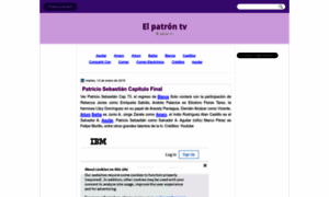 Elpatrontv.blogspot.ro thumbnail