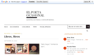 Elpoetaocasional.blogspot.com thumbnail