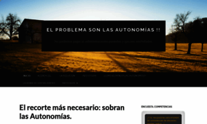 Elproblemasonlasautonomias.wordpress.com thumbnail