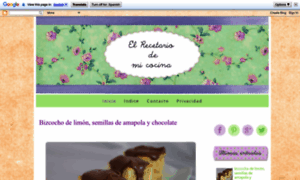 Elrecetariodemicocina.blogspot.com thumbnail