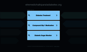 Elremediohalkiparaladiabetes.org thumbnail