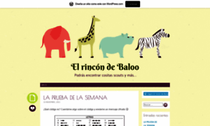 Elrincondebaloo.wordpress.com thumbnail