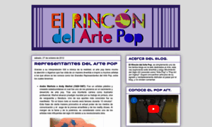 Elrincondelartepop.blogspot.com thumbnail