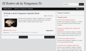 Elrostrodelavenganzatv.blogspot.com thumbnail