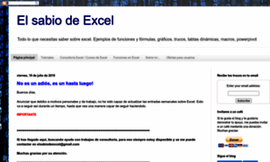 Elsabiodeexcel.blogspot.mx thumbnail