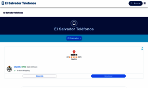 Elsalvadortelefonos.com thumbnail