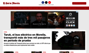 Elsoldemorelia.com.mx thumbnail