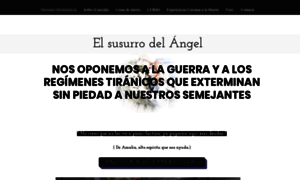 Elsusurrodelangel.org thumbnail