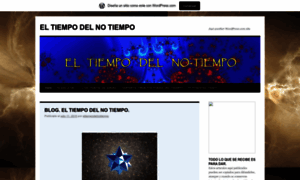 Eltiempodelnotiempo.wordpress.com thumbnail