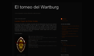 Eltorneodelwartburg.blogspot.com thumbnail