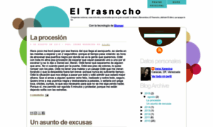 Eltrasnocho.blogspot.com thumbnail