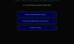 Eluniversalsanantonio.mx thumbnail