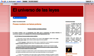 Eluniversodelasleyes.blogspot.com.es thumbnail