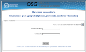 Emarchamo.ucr.ac.cr thumbnail