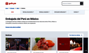 Embajadadelperu.mx thumbnail