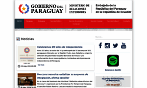 Embajadadeparaguay.ec thumbnail