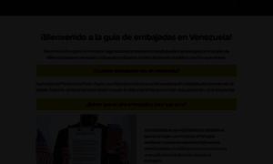 Embajadasenvenezuela.com thumbnail