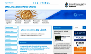 Embassyofargentina.us thumbnail