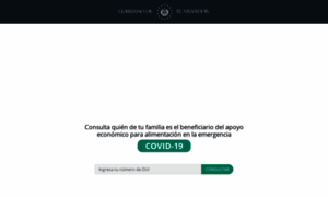 Emergencia.covid19.gob.sv thumbnail