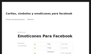 Emoticonesfacebook.com thumbnail