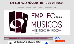 Empleoparamusicos.com thumbnail