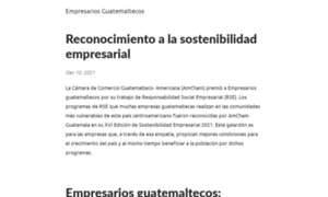 Empresariosguatemaltecos.com thumbnail