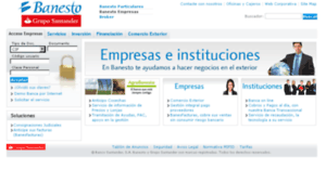 Empresas.banesto.es thumbnail