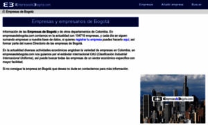 Empresasdebogota.com thumbnail