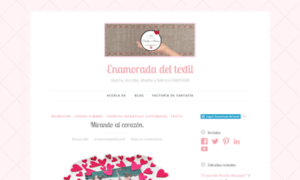 Enamoradadeltextil.com thumbnail