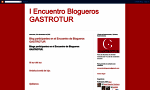 Encuentrobloguerosgastrotur.blogspot.com thumbnail